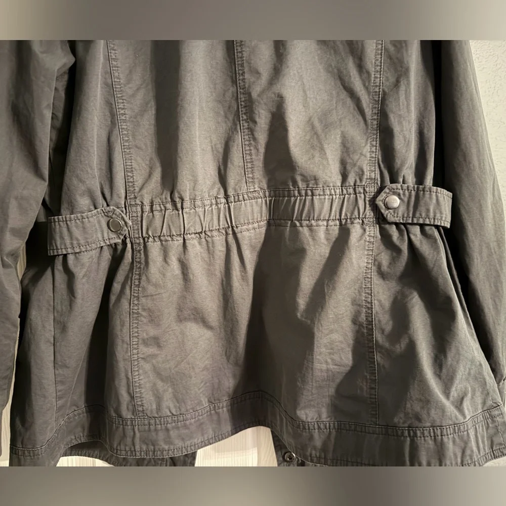 Style & Co Women's Charcoal Gray Jacket - Picture 5 of 12